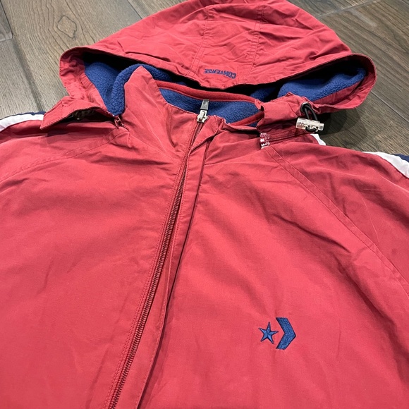 Converse vintage Red arm stripe jacket - size XL - Picture 2 of 6